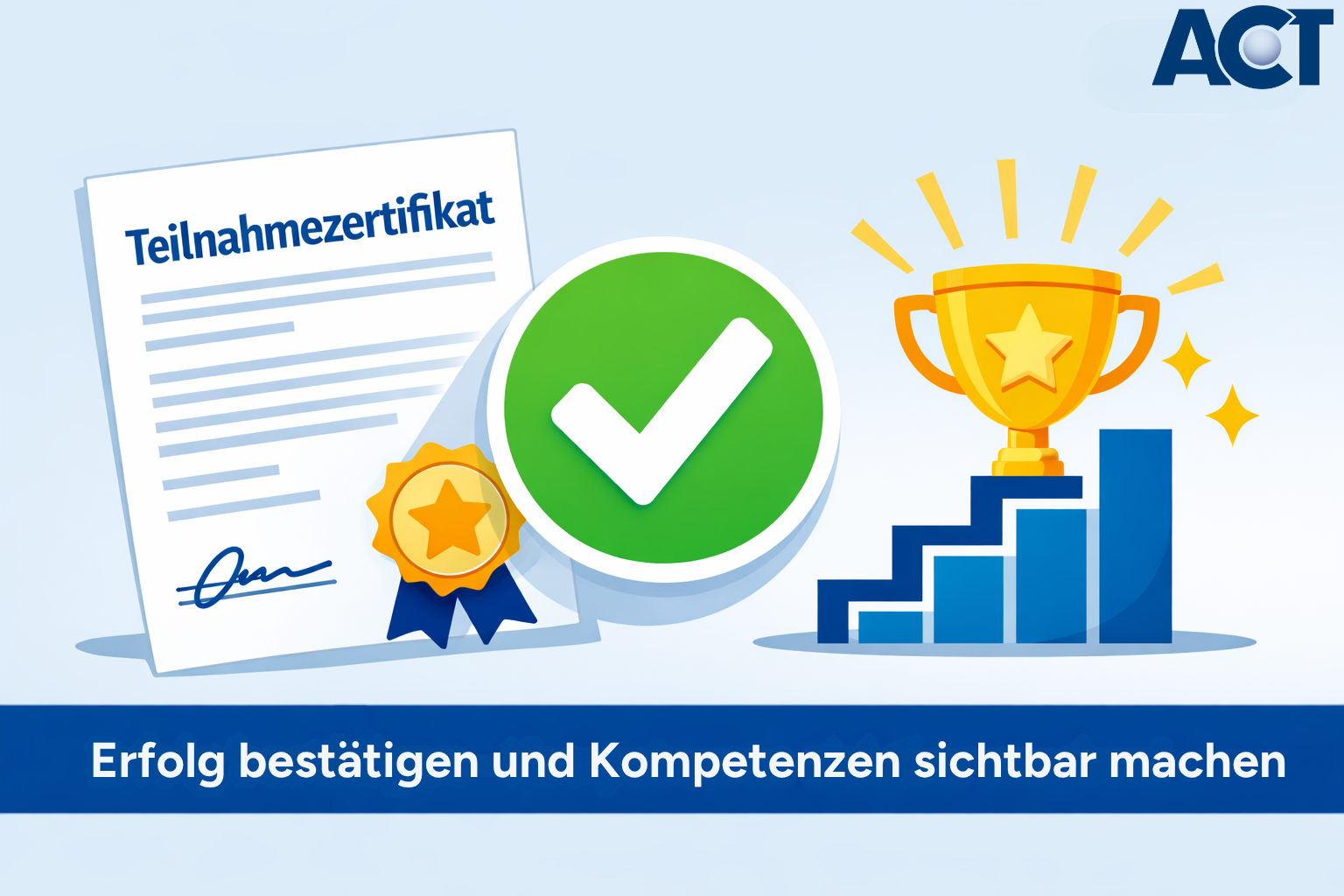 Teilnahmezertifikat für Übungsfirmenmitarbeiter·innen erstellen