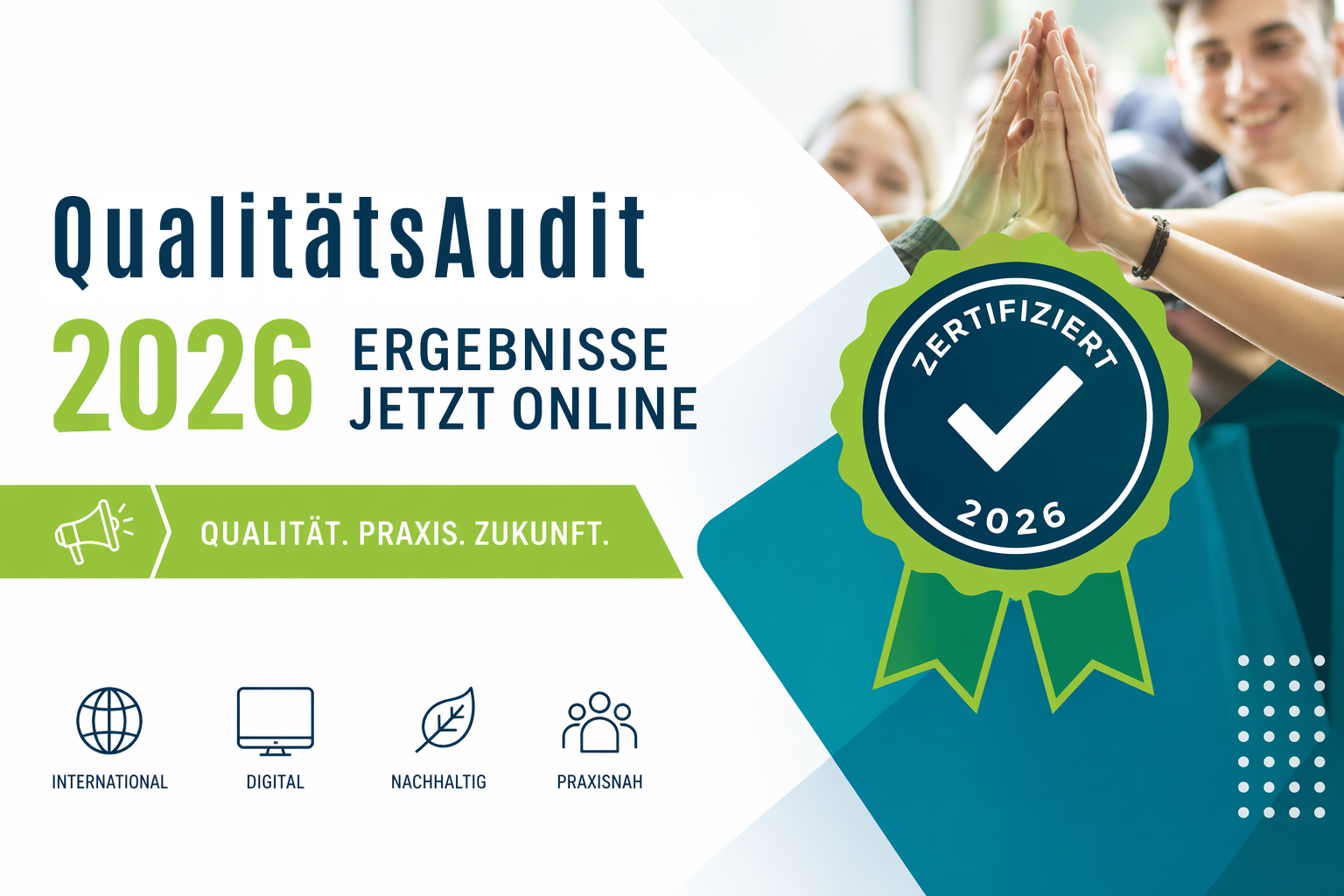 QualitätsAudit 2026: Ergebnisse jetzt online