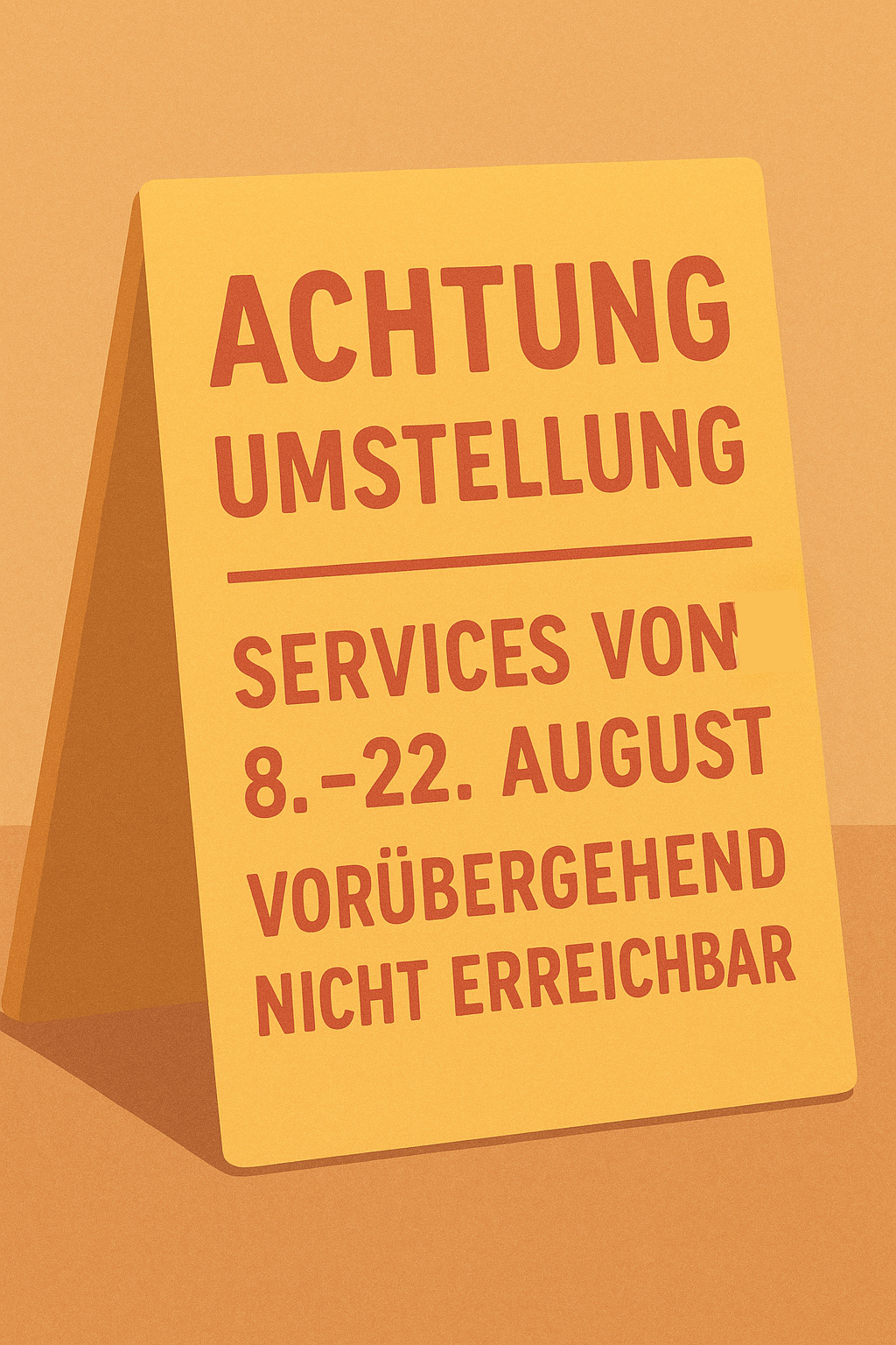 Eingeschränkte Nutzung der ACT Webseite