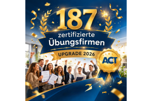 187 Übungsfirmen erfolgreich zertifiziert