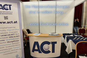 Die Messevorbereitungen laufen