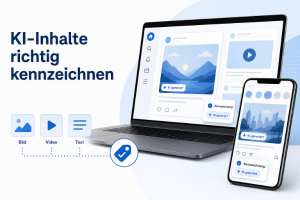 KI-Inhalte richtig kennzeichnen