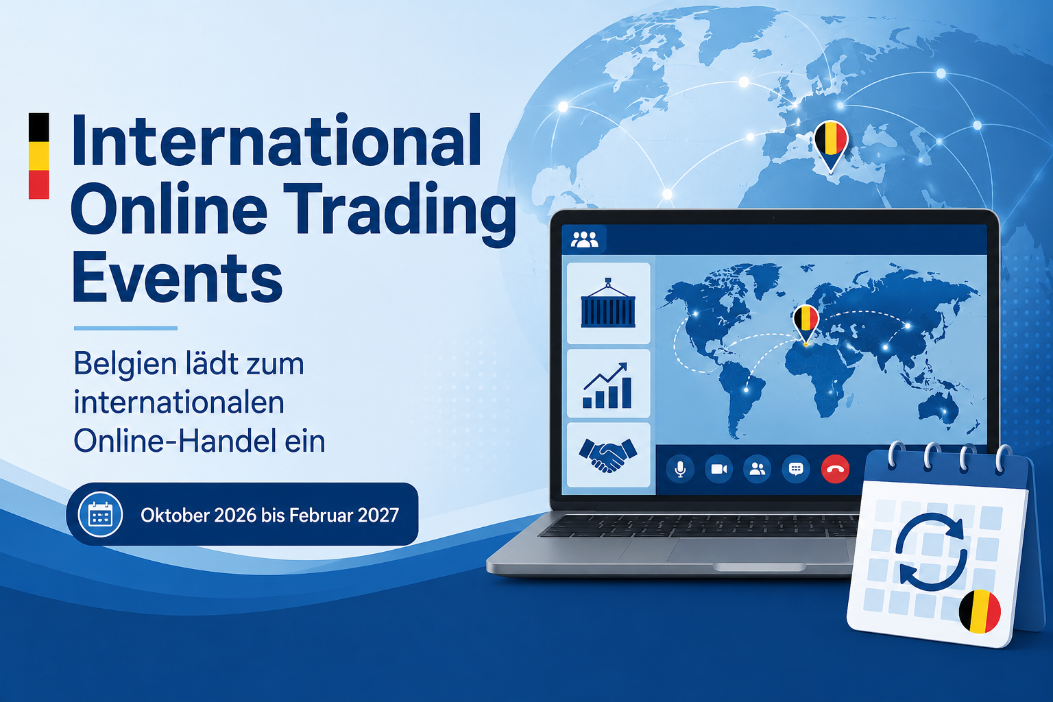 International handeln: Online Trading Events aus Belgien