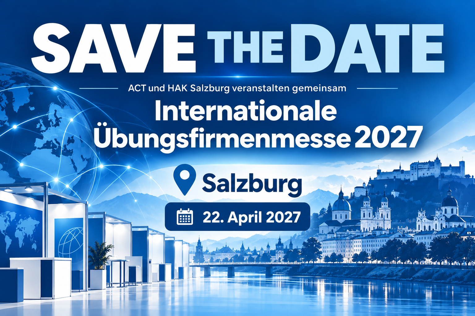 Save the Date: Internationale Übungsfirmenmesse 2027 in Salzburg